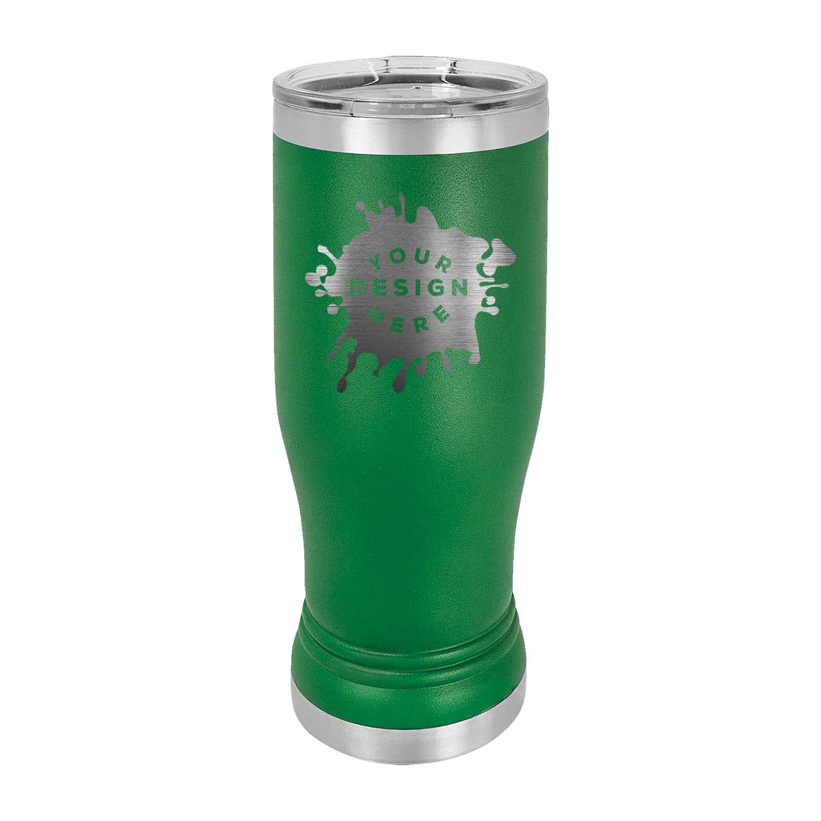 Custom Engraved Matte Pilsner Tumbler 14 oz. - Mato & Hash