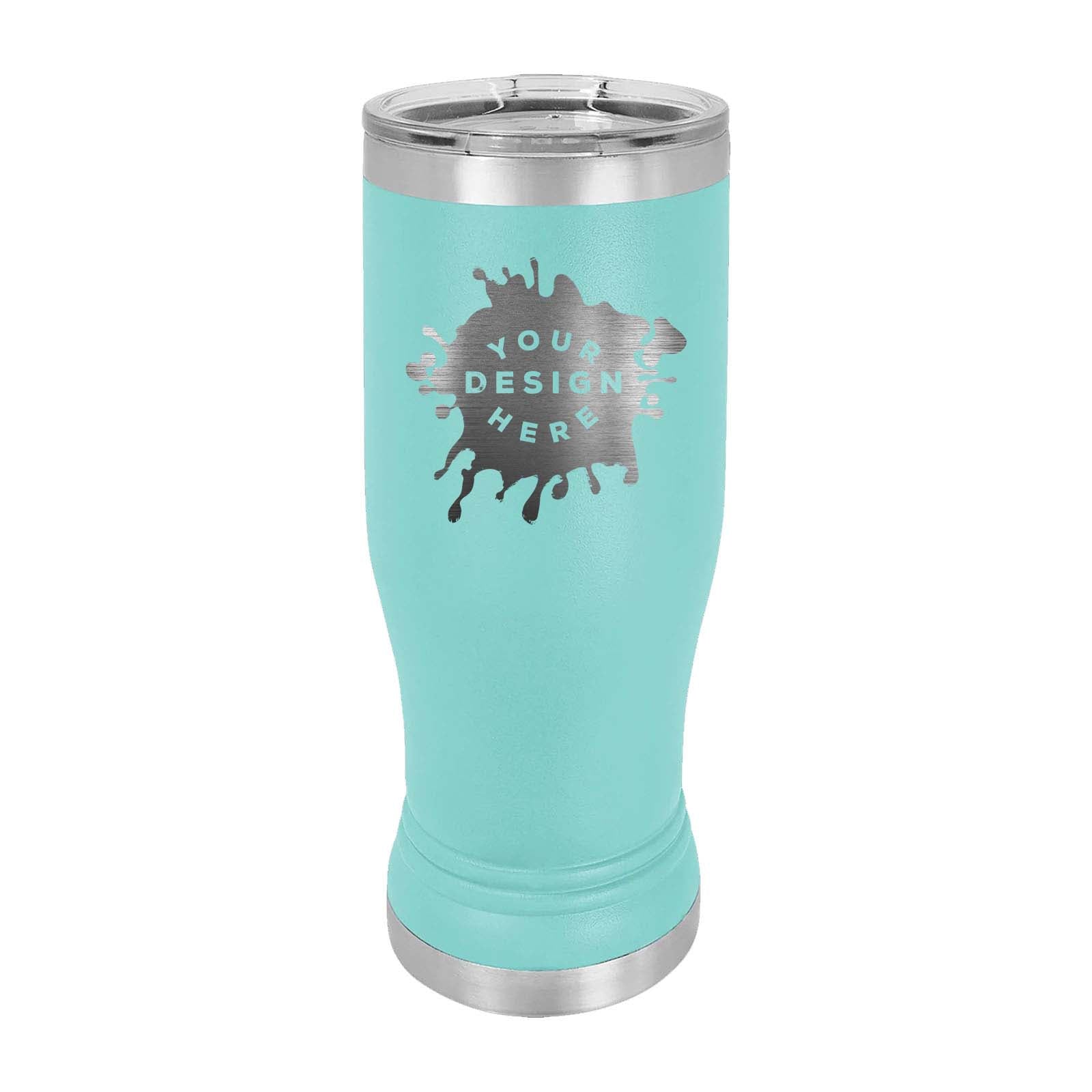 Custom Engraved Matte Pilsner Tumbler 14 oz. - Mato & Hash