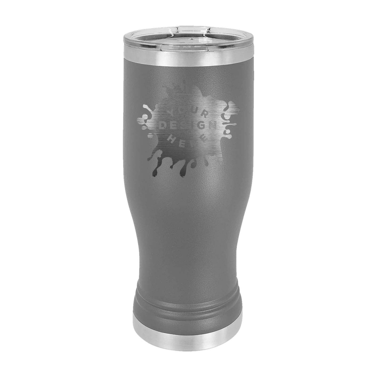 Custom Engraved Matte Pilsner Tumblr 20 oz. - Mato & Hash