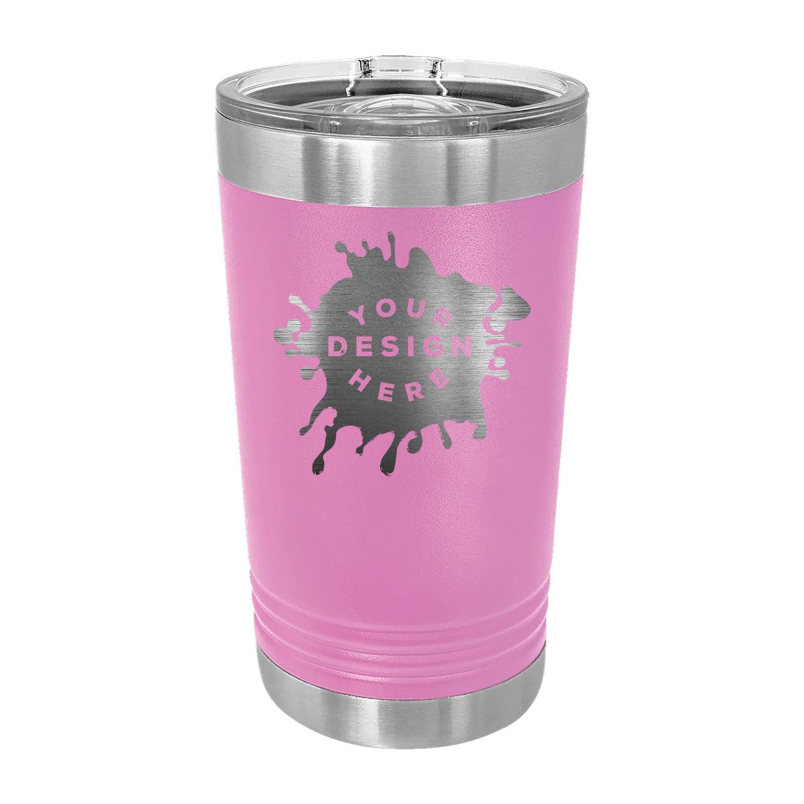 Custom-Engraved Matte Pint Tumbler 16 oz. - Mato & Hash