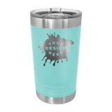 Custom-Engraved Matte Pint Tumbler 16 oz. - Mato & Hash