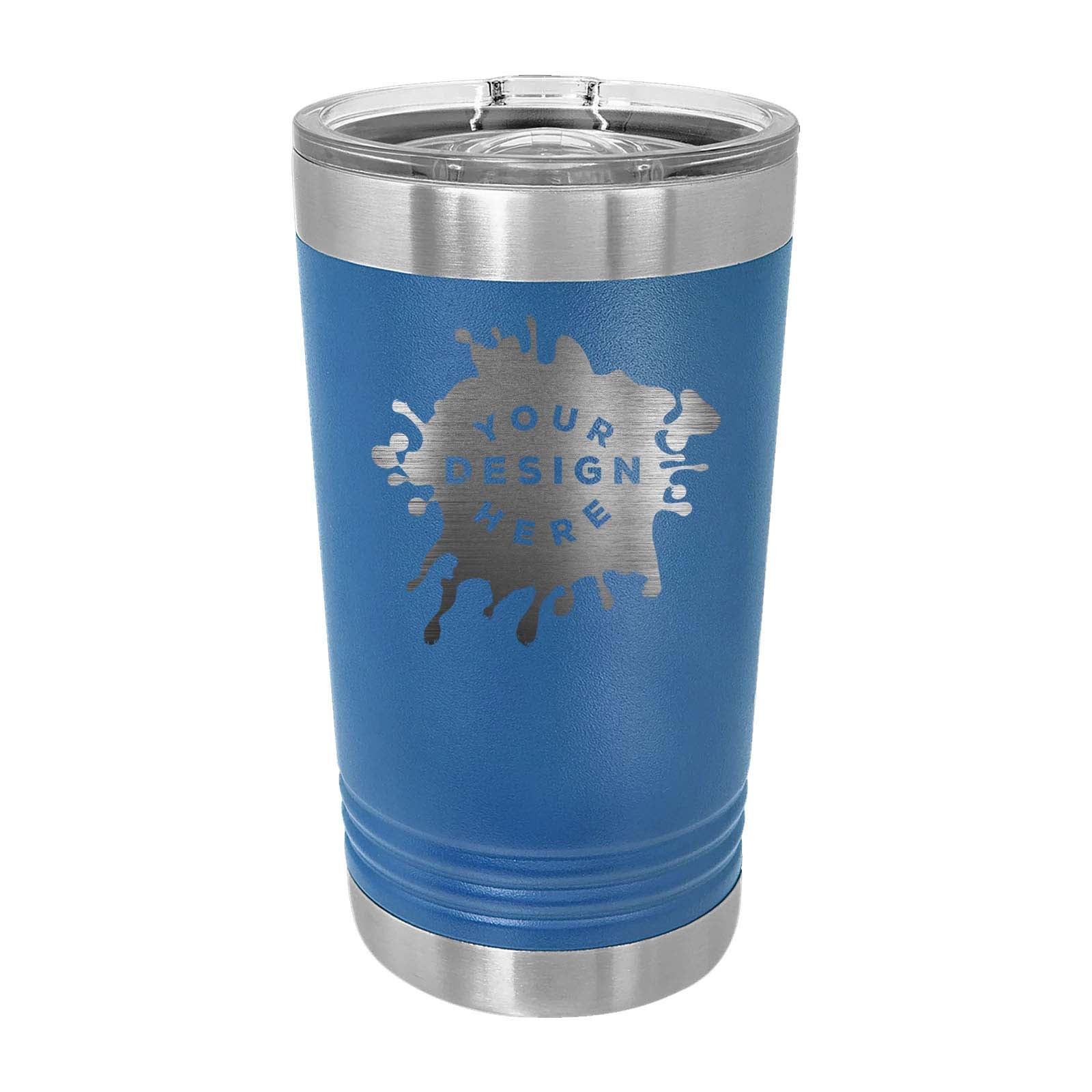 Custom-Engraved Matte Pint Tumbler 16 oz. - Mato & Hash