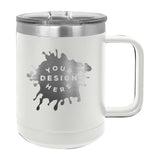 Custom Engraved Matte Tumbler Mug 15 oz. - Mato & Hash