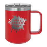 Custom Engraved Matte Tumbler Mug 15 oz. - Mato & Hash
