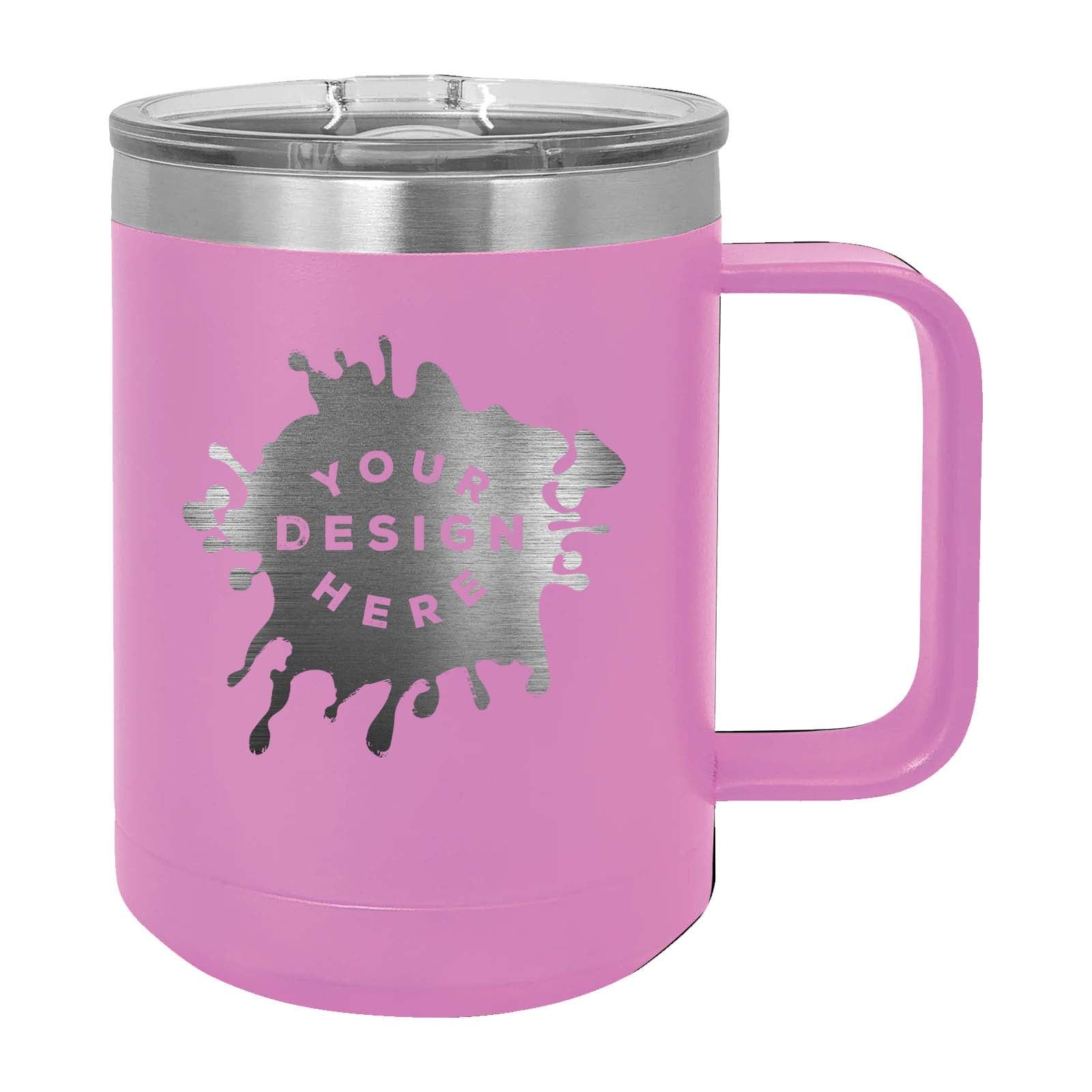 Custom Engraved Matte Tumbler Mug 15 oz. - Mato & Hash