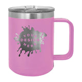 Custom Engraved Matte Tumbler Mug 15 oz. - Mato & Hash