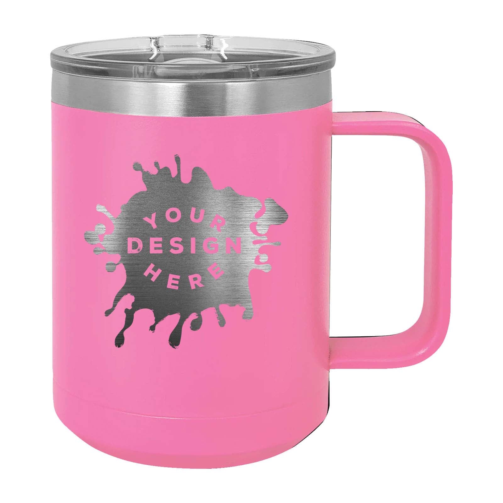 Custom Engraved Matte Tumbler Mug 15 oz. - Mato & Hash