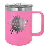 Custom Engraved Matte Tumbler Mug 15 oz. - Mato & Hash