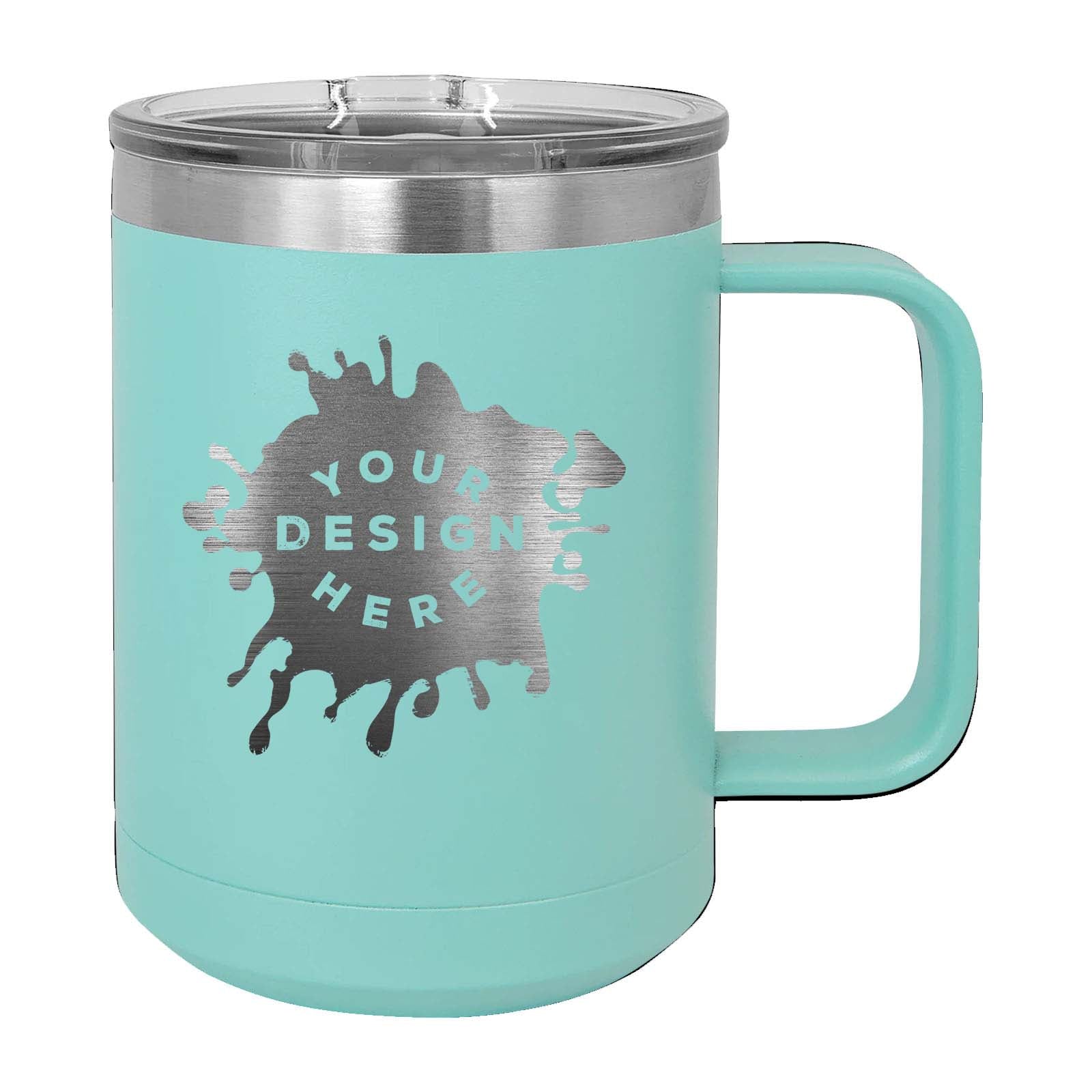 Custom Engraved Matte Tumbler Mug 15 oz. - Mato & Hash