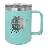 Custom Engraved Matte Tumbler Mug 15 oz. - Mato & Hash