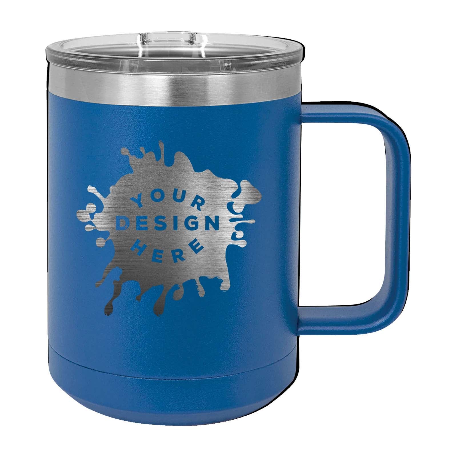 Custom Engraved Matte Tumbler Mug 15 oz. - Mato & Hash