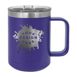 Custom Engraved Matte Tumbler Mug 15 oz. - Mato & Hash