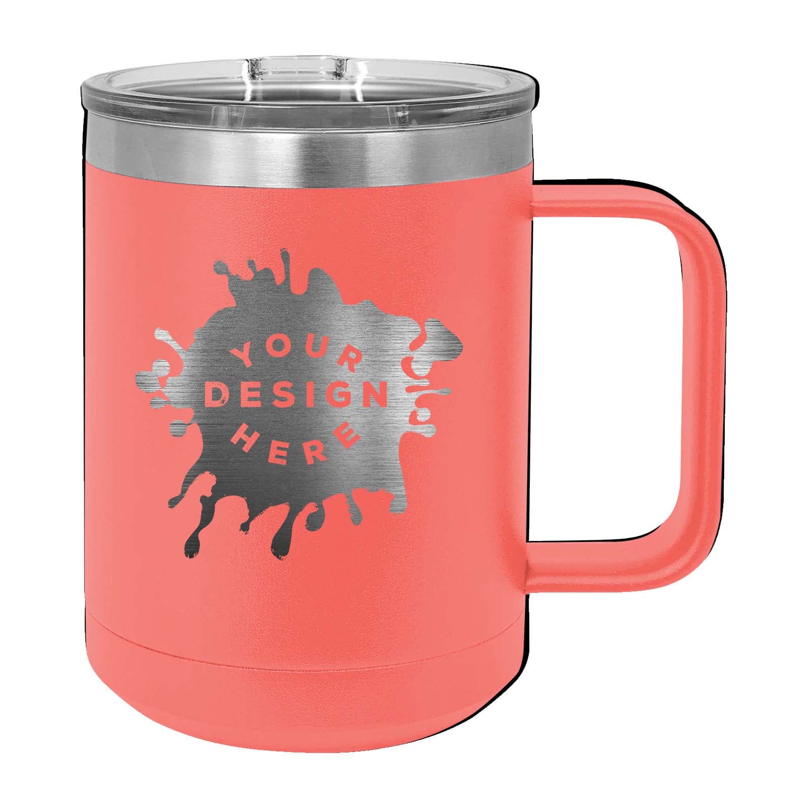 Custom Engraved Matte Tumbler Mug 15 oz. - Mato & Hash