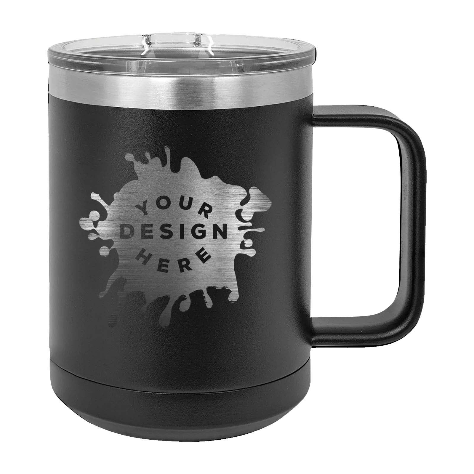 Custom Engraved Matte Tumbler Mug 15 oz. - Mato & Hash