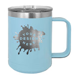 Custom Engraved Matte Tumbler Mug 15 oz. - Mato & Hash