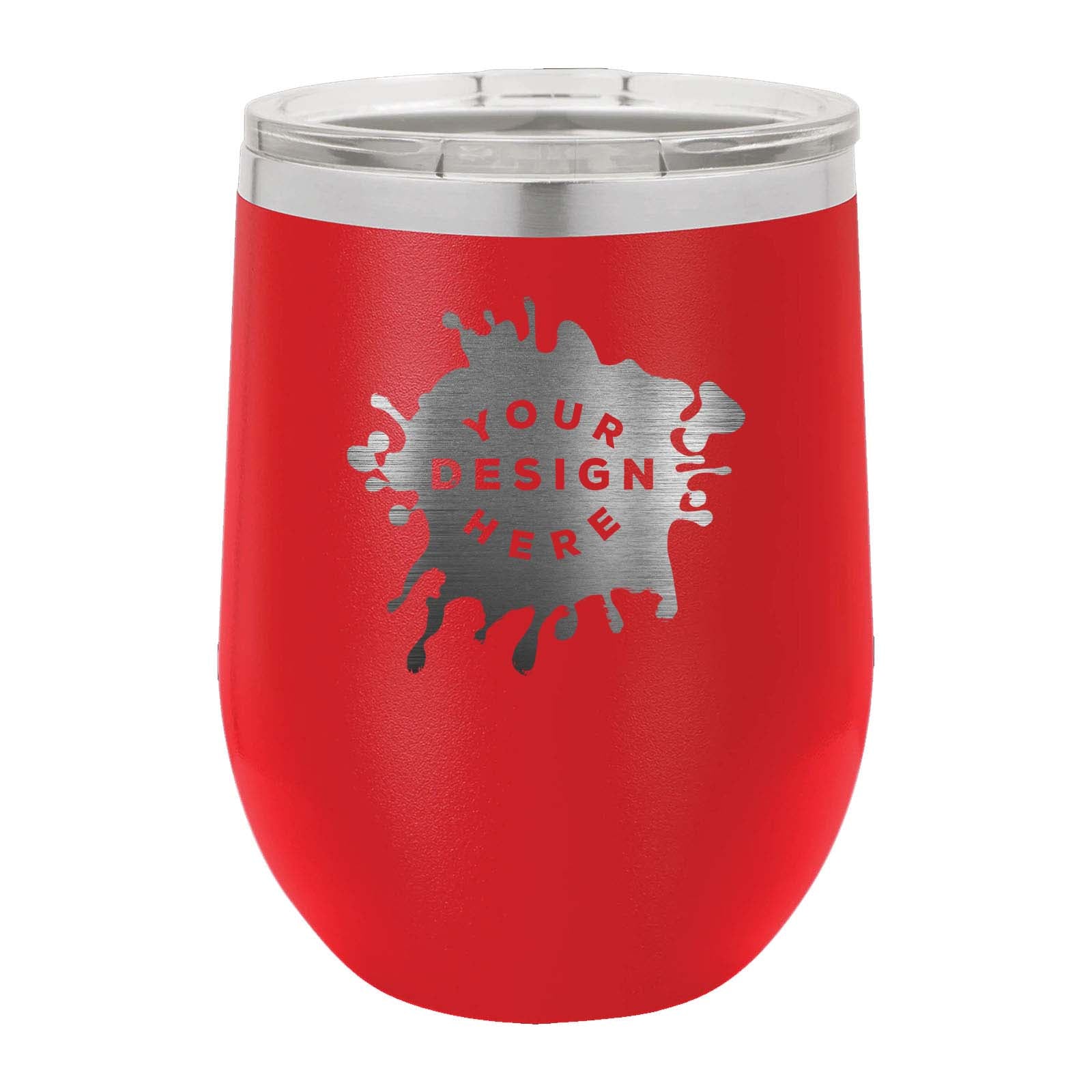 Custom Engraved Matte Wine Tumbler 12 oz. - Mato & Hash