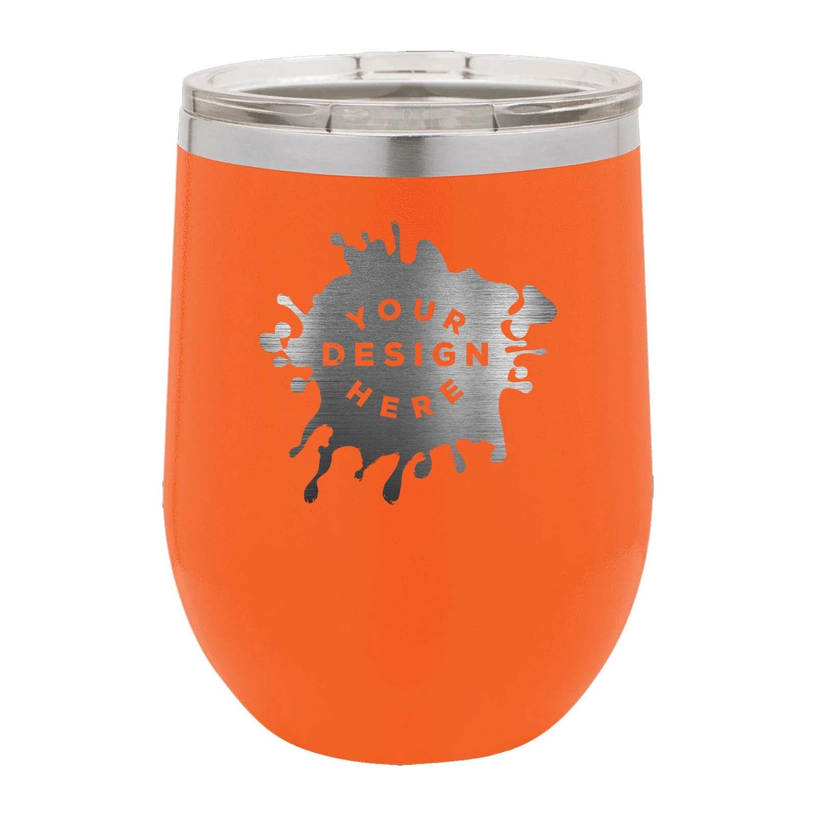 Custom Engraved Matte Wine Tumbler 12 oz. - Mato & Hash