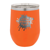 Custom Engraved Matte Wine Tumbler 12 oz. - Mato & Hash