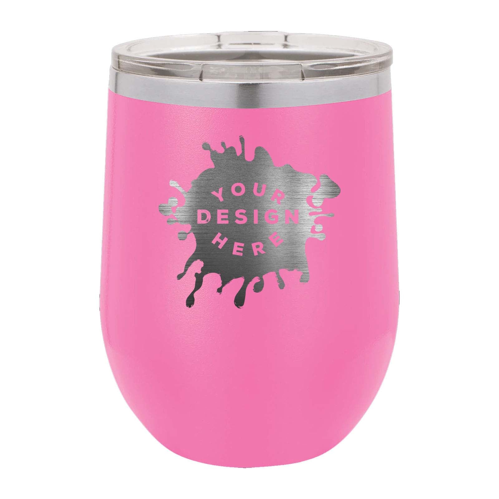 Custom Engraved Matte Wine Tumbler 12 oz. - Mato & Hash