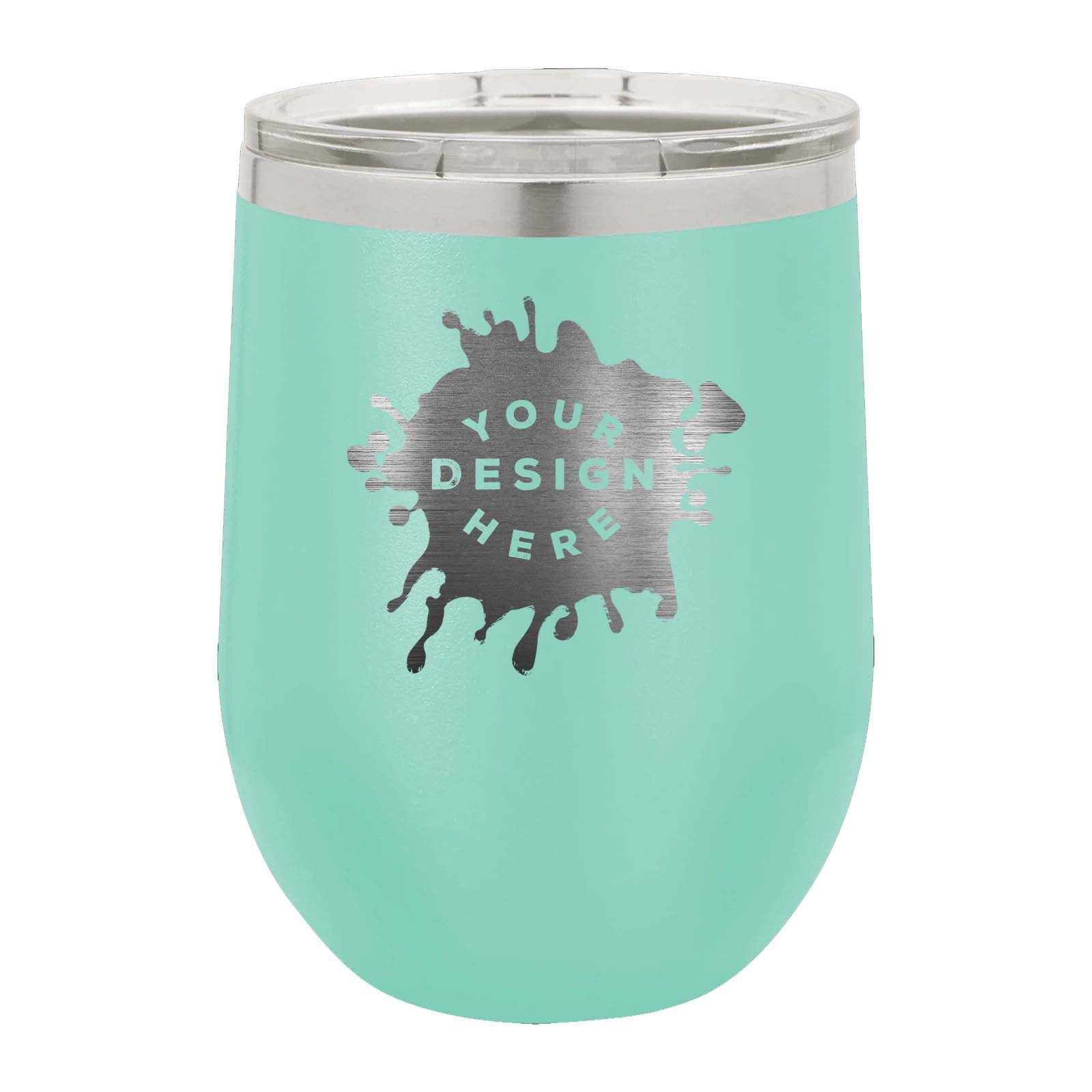 Custom Engraved Matte Wine Tumbler 12 oz. - Mato & Hash