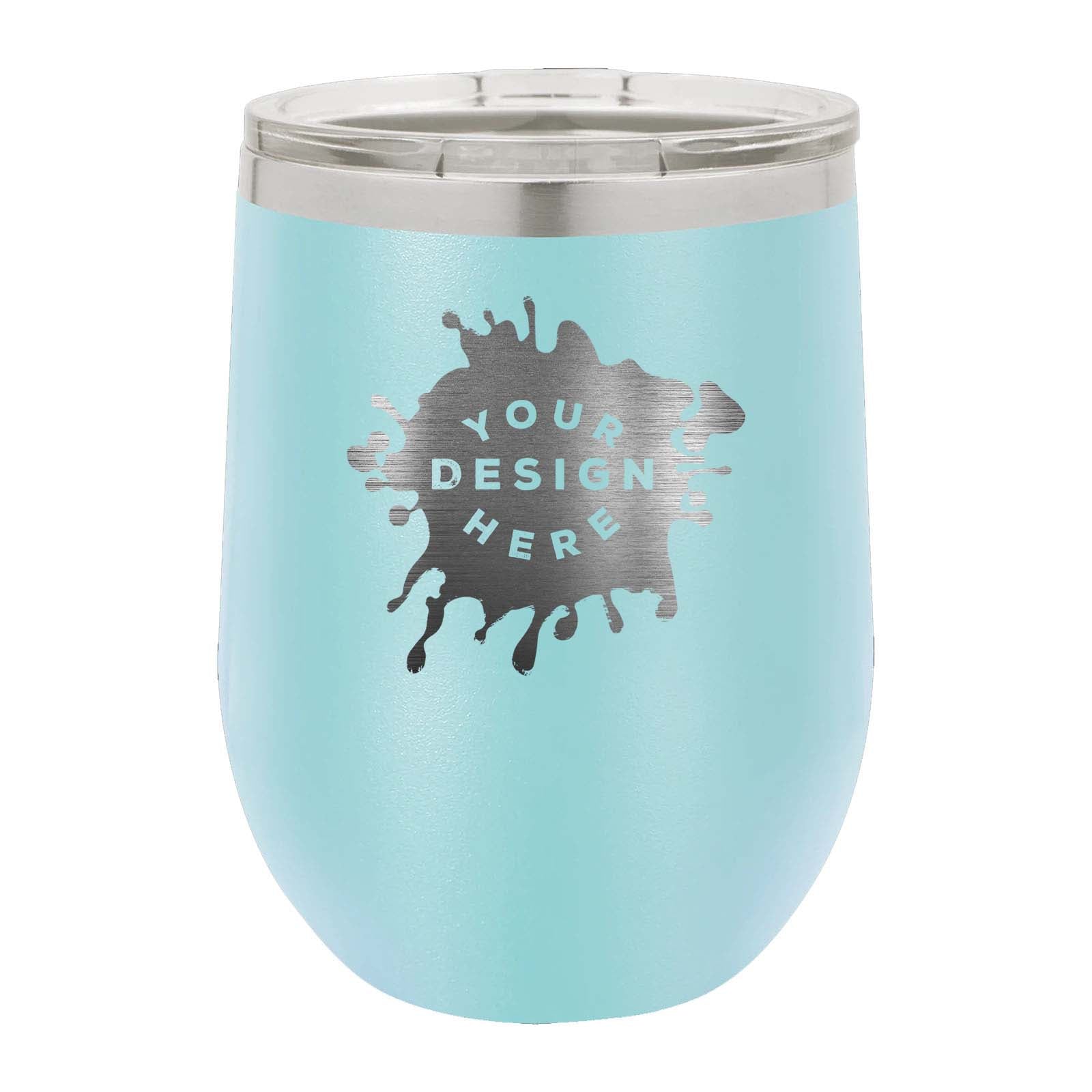 Custom Engraved Matte Wine Tumbler 12 oz. - Mato & Hash