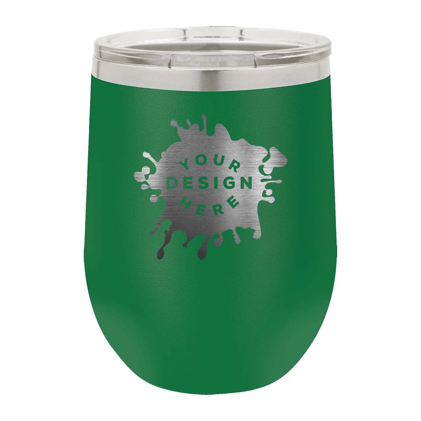 Custom Engraved Matte Wine Tumbler 12 oz. - Mato & Hash