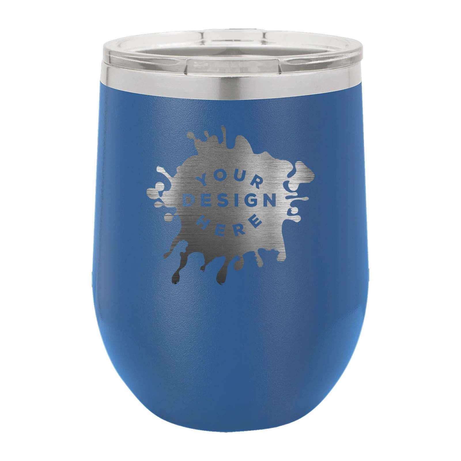 Custom Engraved Matte Wine Tumbler 12 oz. - Mato & Hash
