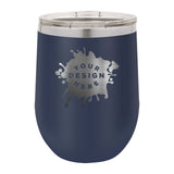 Custom Engraved Matte Wine Tumbler 12 oz. - Mato & Hash