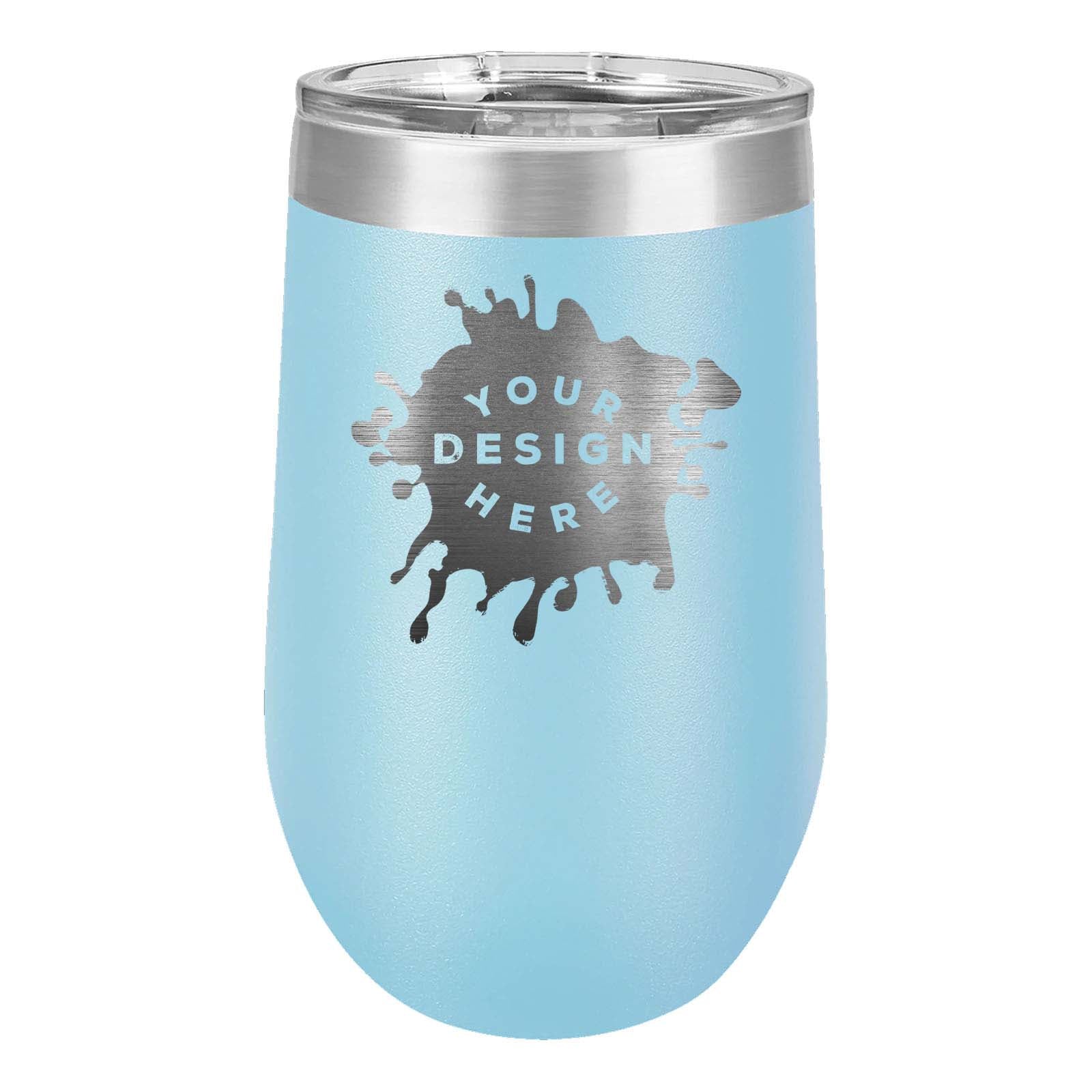 Custom Engraved Matte Wine Tumbler 16 oz. - Mato & Hash
