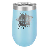 Custom Engraved Matte Wine Tumbler 16 oz. - Mato & Hash