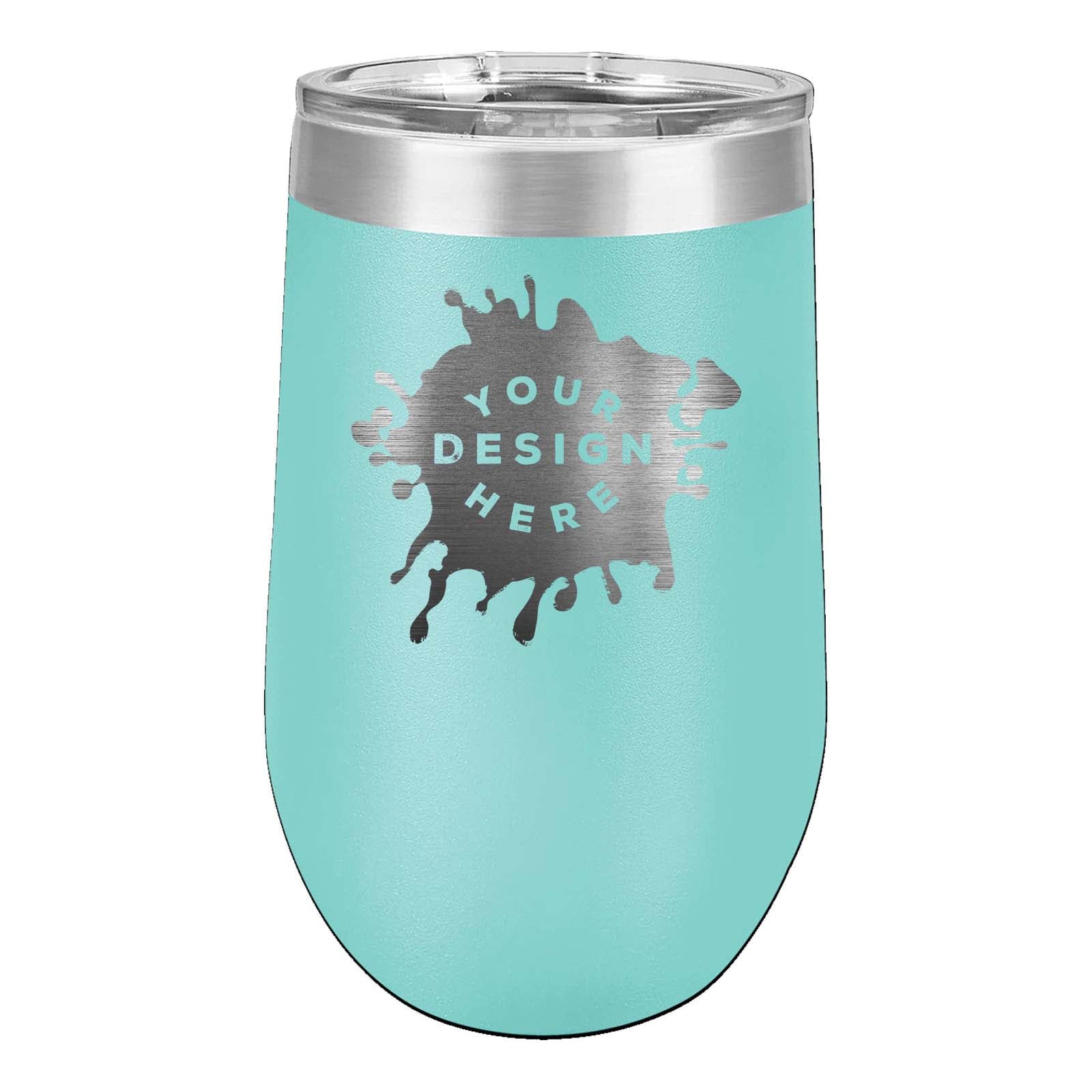 Custom Engraved Matte Wine Tumbler 16 oz. - Mato & Hash