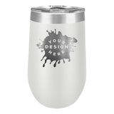 Custom Engraved Matte Wine Tumbler 16 oz. - Mato & Hash