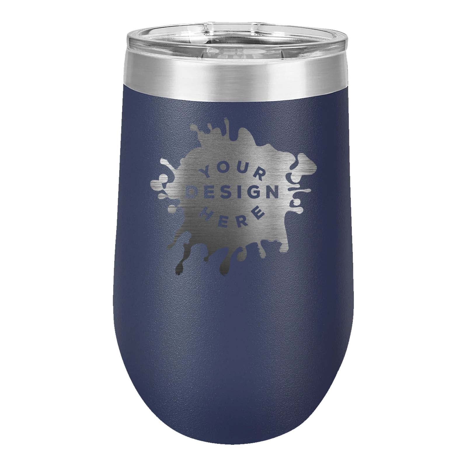 Custom Engraved Matte Wine Tumbler 16 oz. - Mato & Hash