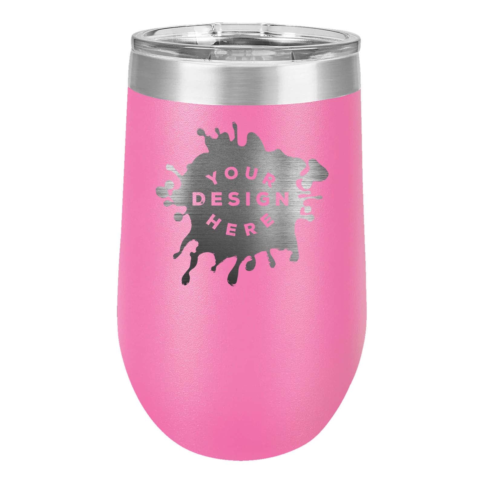 Custom Engraved Matte Wine Tumbler 16 oz. - Mato & Hash