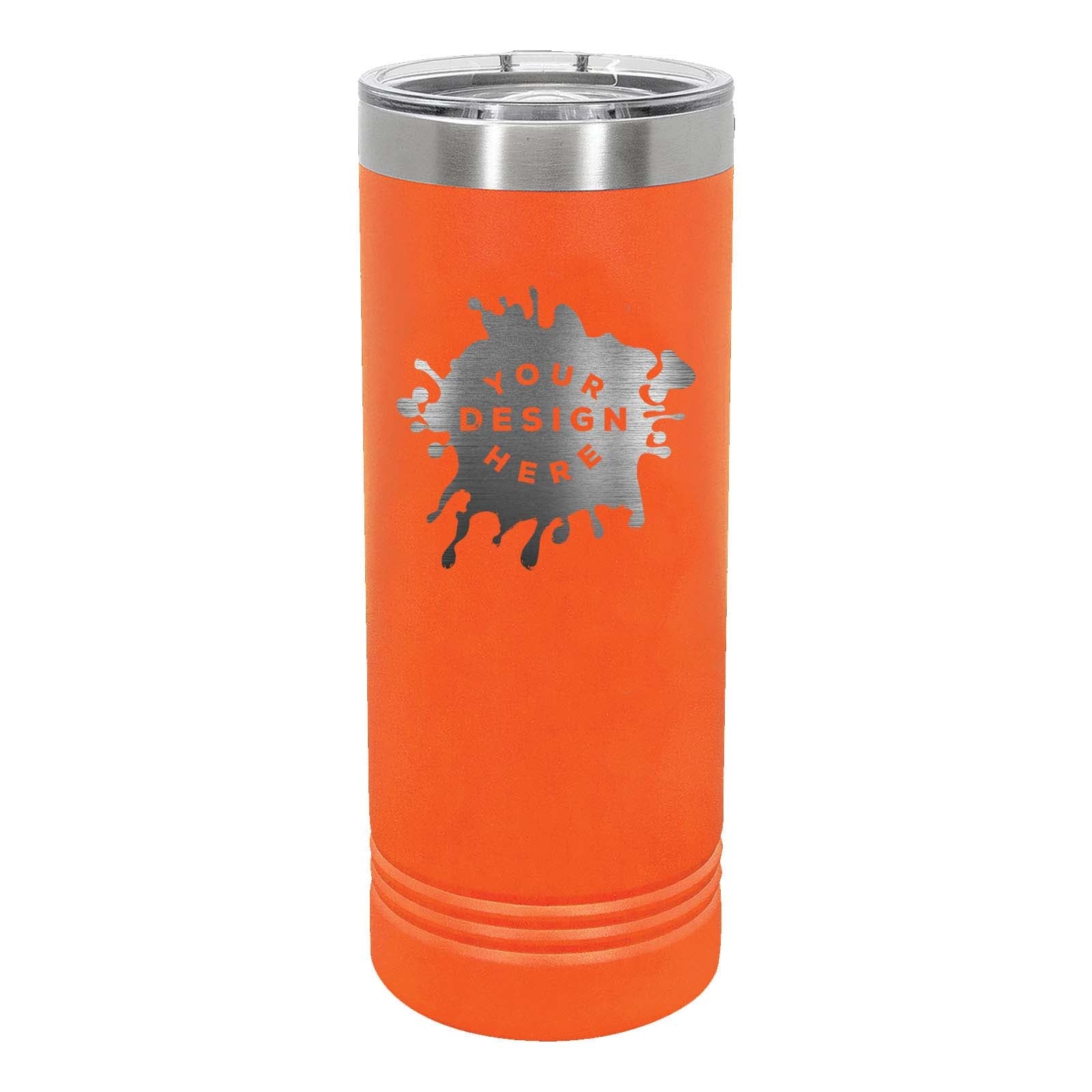 Custom Engraved Polar Camel 22 oz. Coral Skinny Tumbler - Mato & Hash