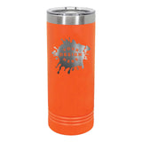 Custom Engraved Polar Camel 22 oz. Coral Skinny Tumbler - Mato & Hash