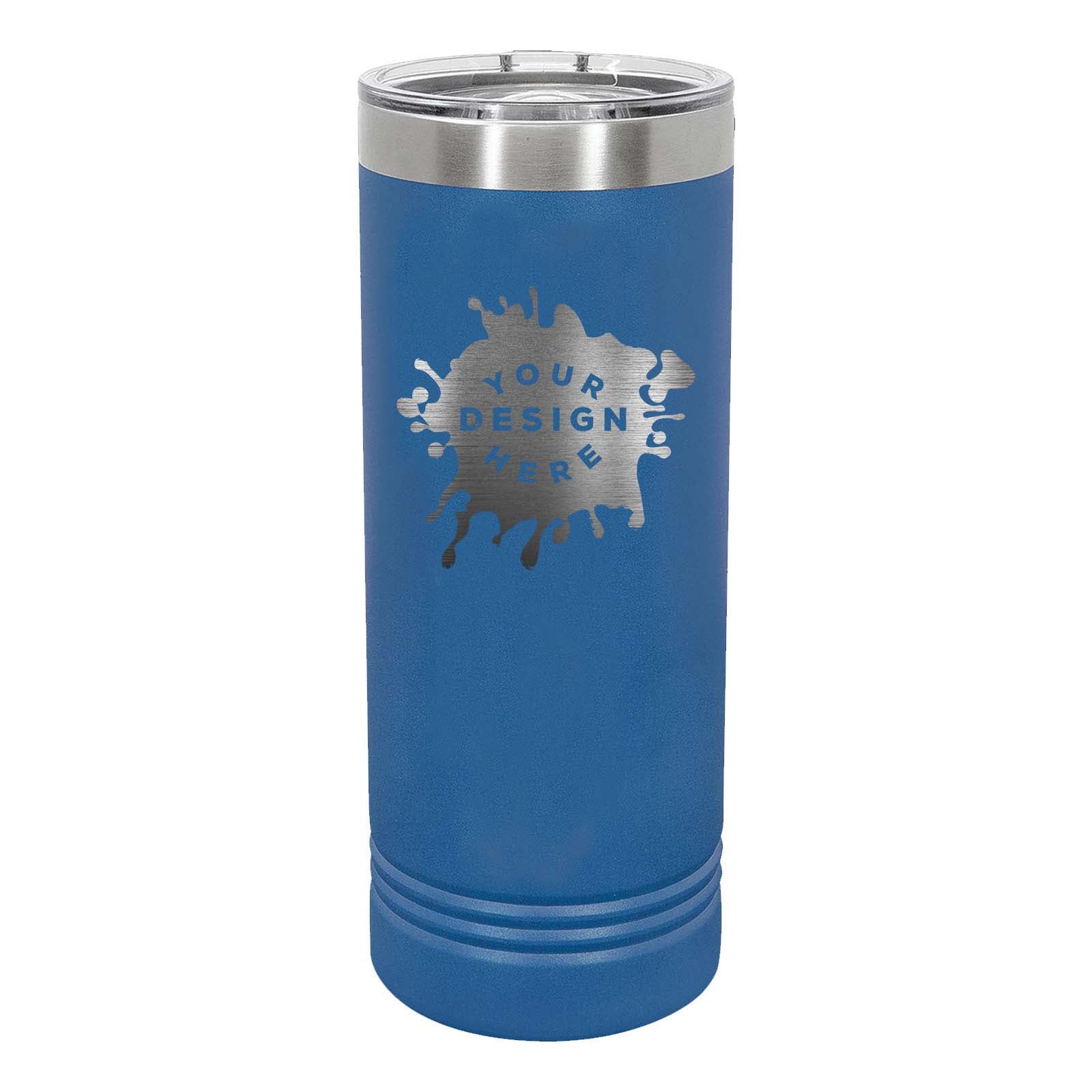 Custom Engraved Polar Camel 22 oz. Coral Skinny Tumbler - Mato & Hash