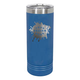 Custom Engraved Polar Camel 22 oz. Coral Skinny Tumbler - Mato & Hash