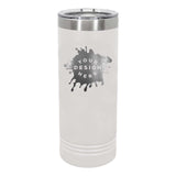 Custom Engraved Polar Camel 22 oz. Coral Skinny Tumbler - Mato & Hash
