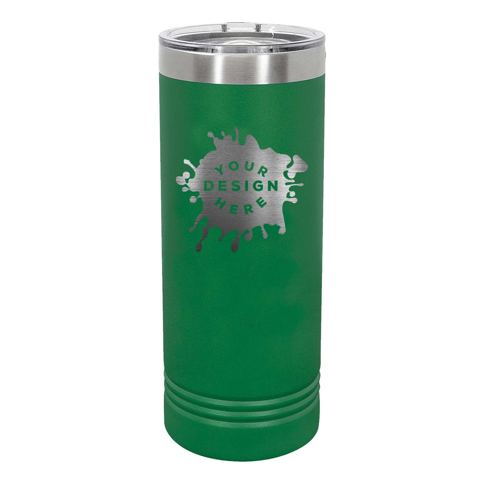 Custom Engraved Polar Camel 22 oz. Coral Skinny Tumbler - Mato & Hash