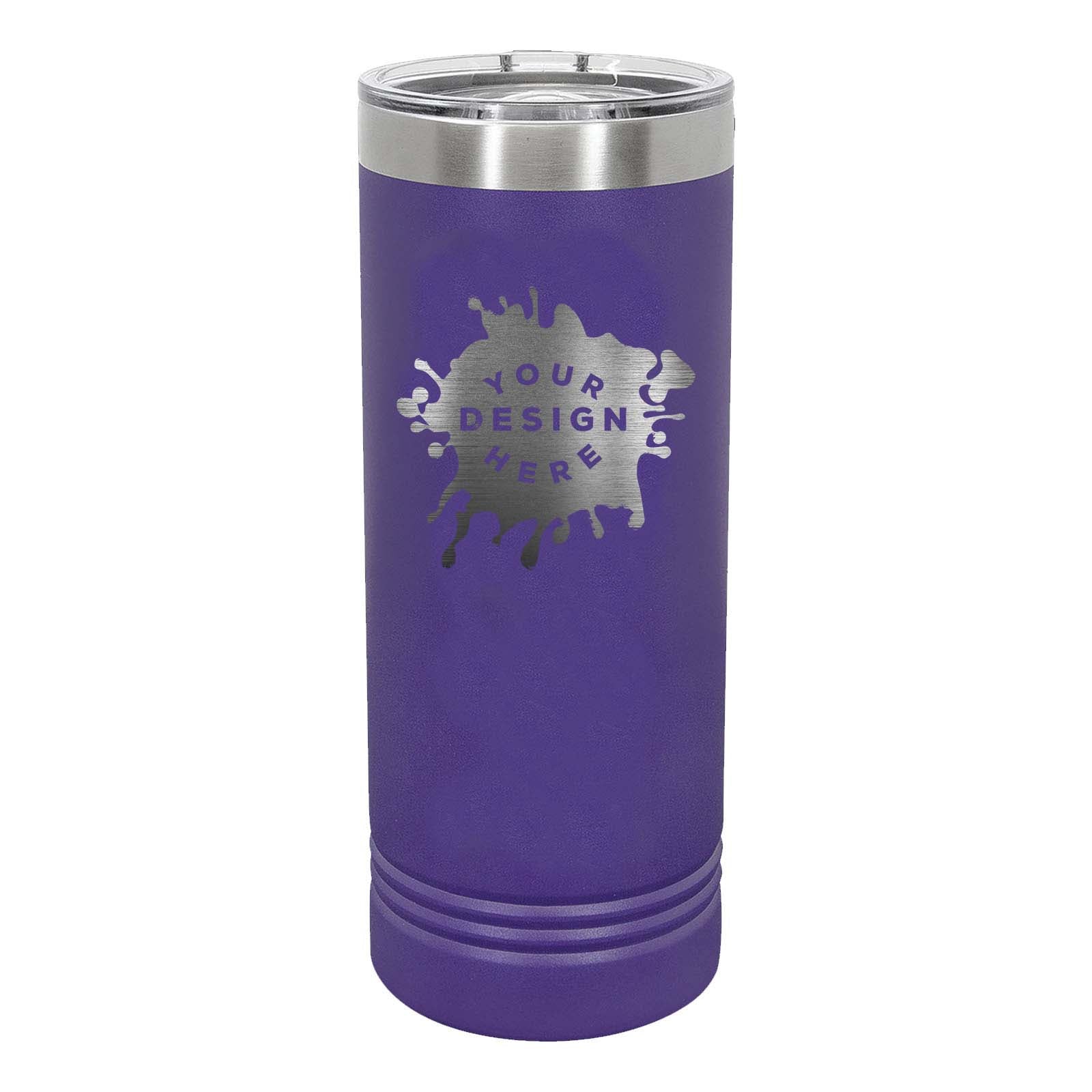 Custom Engraved Polar Camel 22 oz. Coral Skinny Tumbler - Mato & Hash