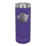 Custom Engraved Polar Camel 22 oz. Coral Skinny Tumbler - Mato & Hash
