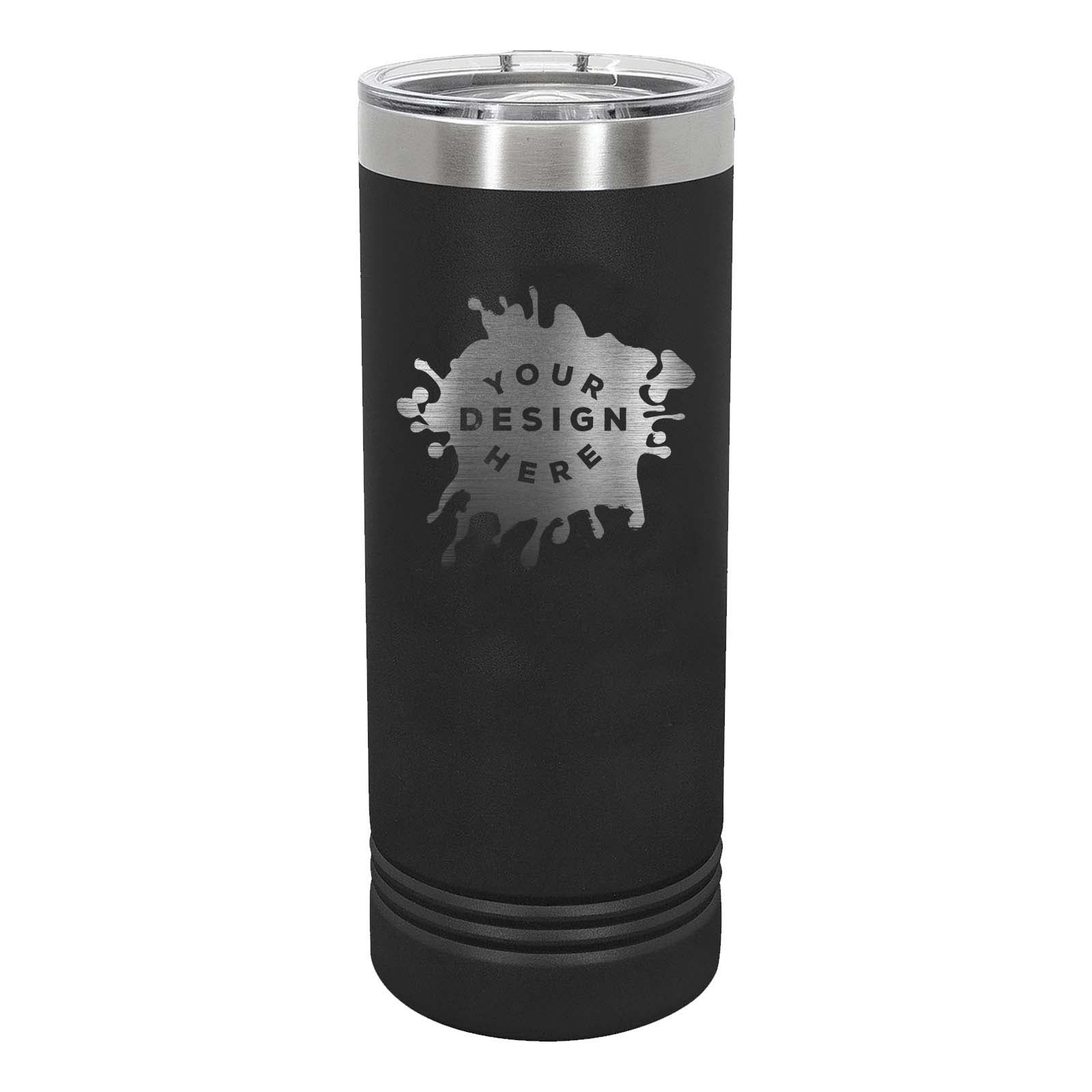 Custom Engraved Polar Camel 22 oz. Coral Skinny Tumbler - Mato & Hash