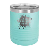 Custom Engraved Polar Camel Ringneck 10 oz. Black Vacuum Insulated Tumbler - Mato & Hash