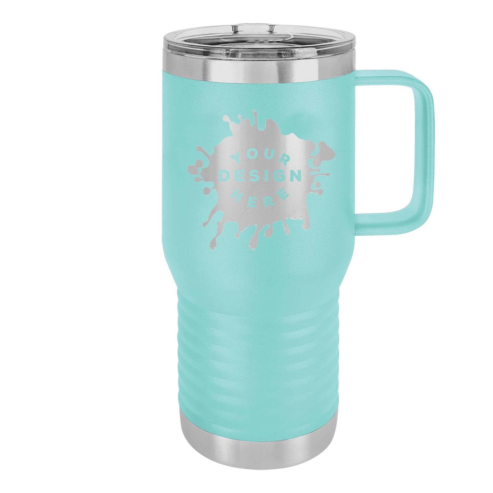 Custom-Engraved Polar Camel Vacuum Insulated Travel Mug with Slider Lid 20 Oz. - Mato & Hash