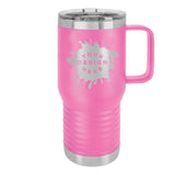 Custom-Engraved Polar Camel Vacuum Insulated Travel Mug with Slider Lid 20 Oz. - Mato & Hash
