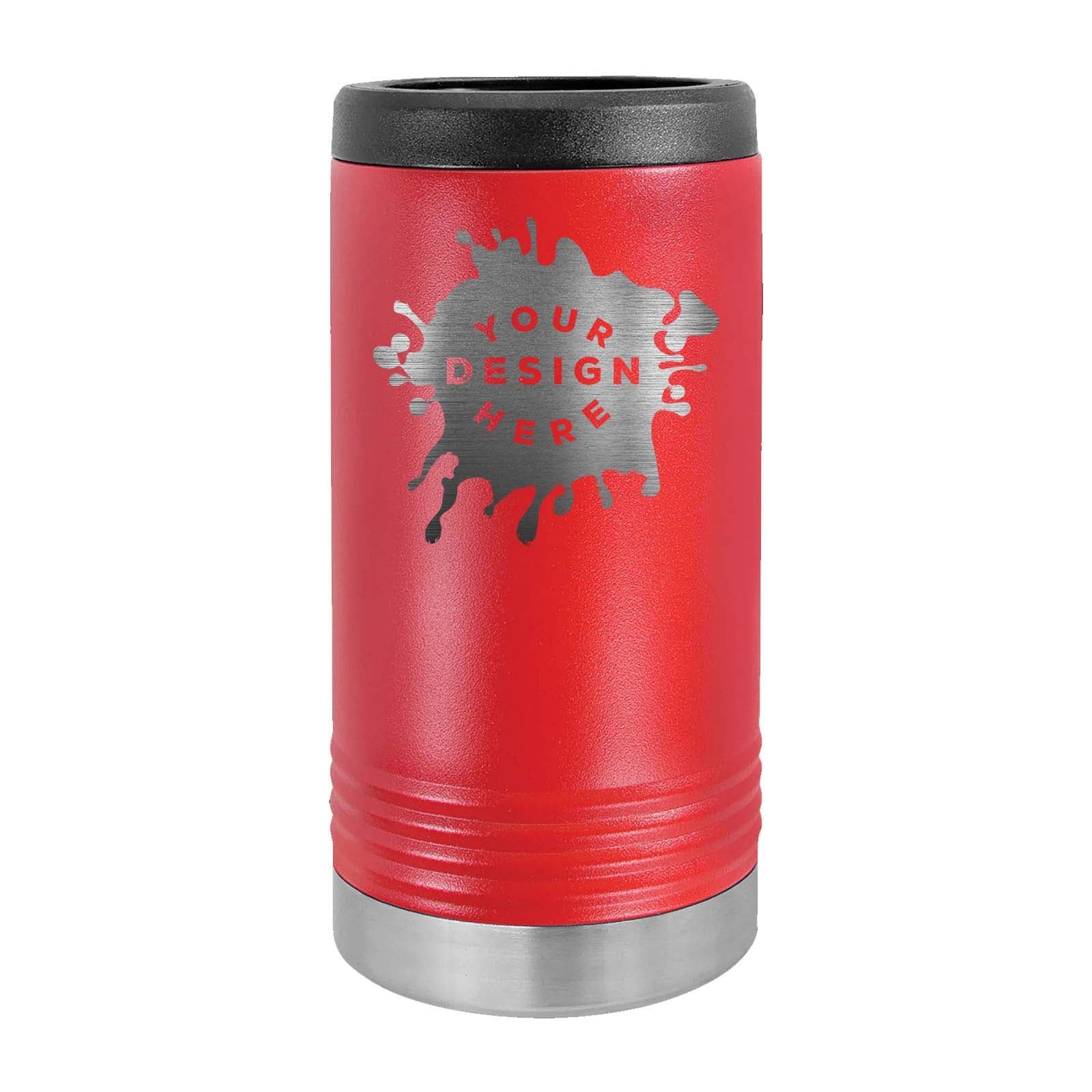 Custom Engraved Slim Matte Beverage Holder - 16 Colors Available - Mato & Hash