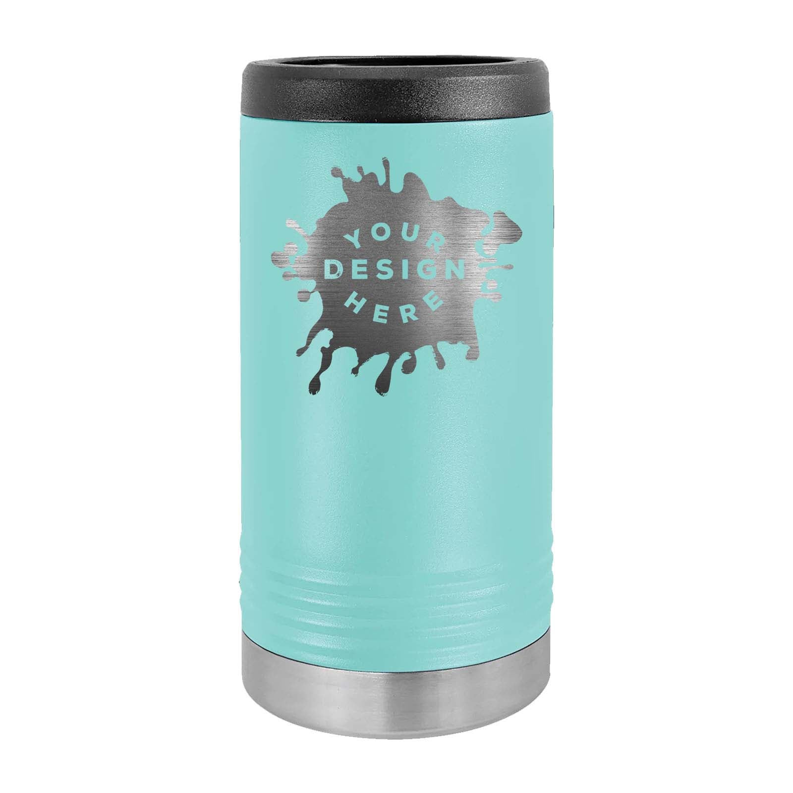 Custom Engraved Slim Matte Beverage Holder - 16 Colors Available - Mato & Hash