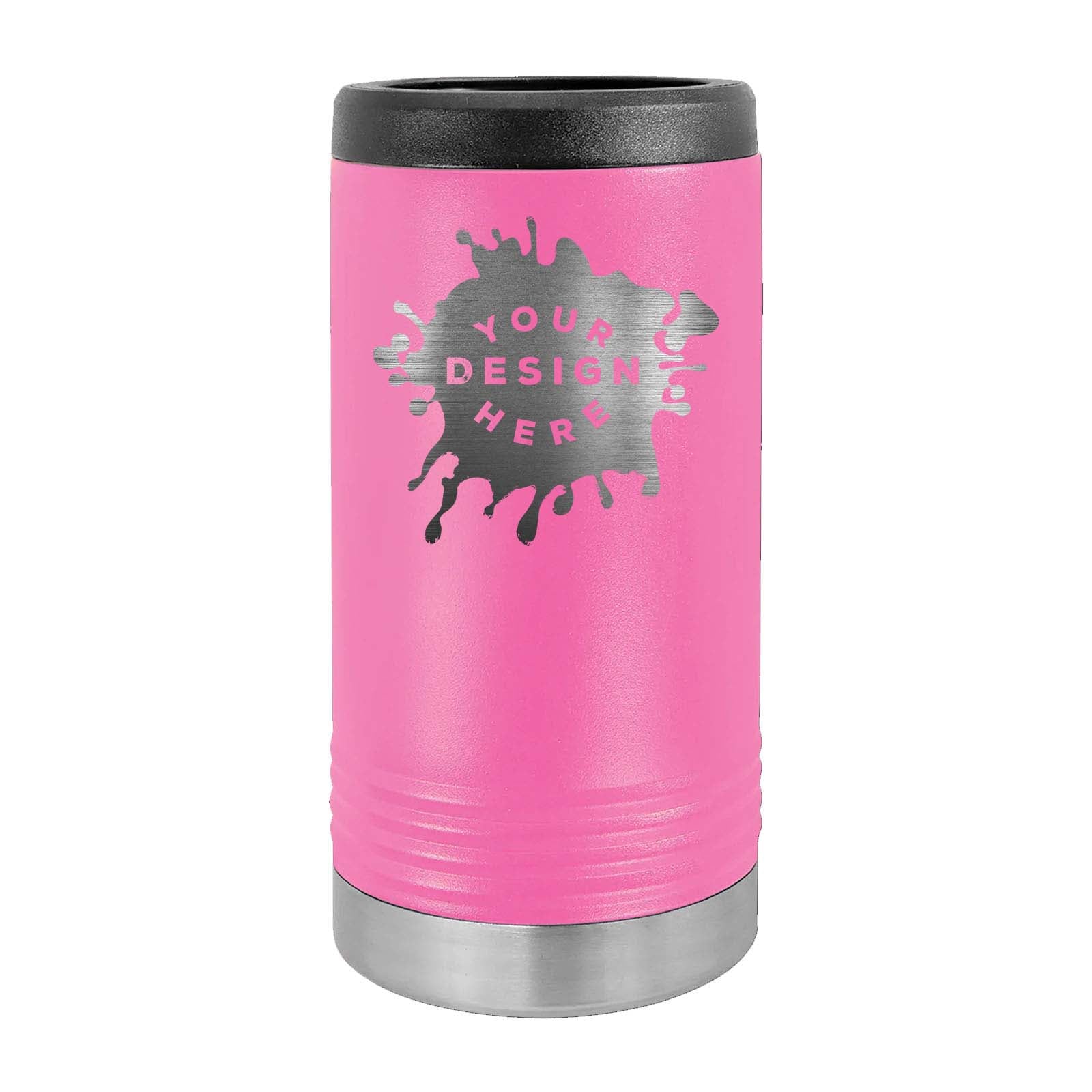 Custom Engraved Slim Matte Beverage Holder - 16 Colors Available - Mato & Hash