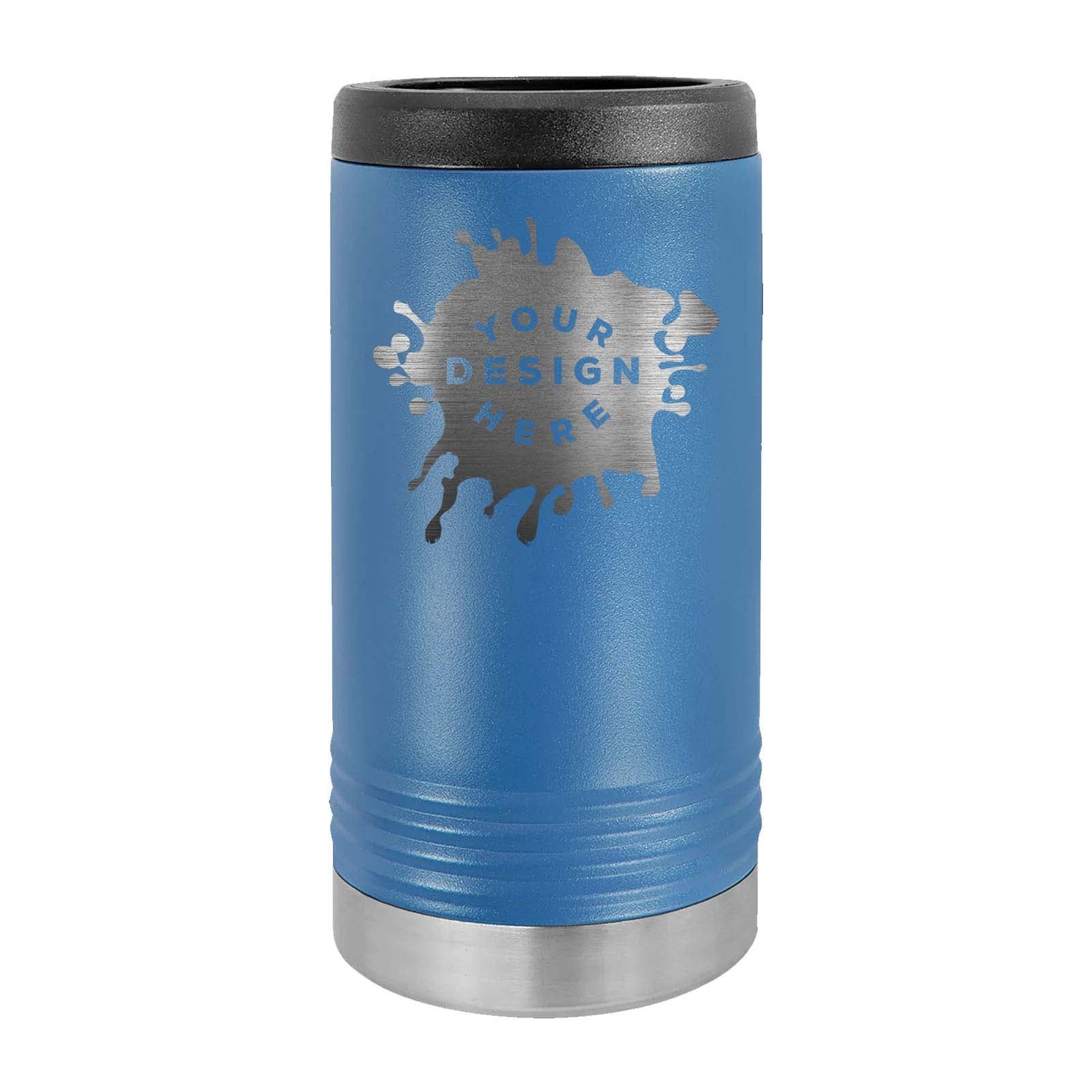 Custom Engraved Slim Matte Beverage Holder - 16 Colors Available - Mato & Hash